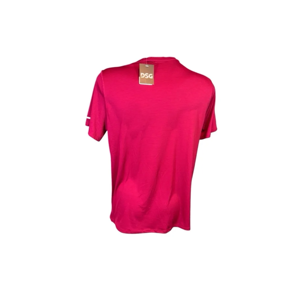 Men's dsg run T-Shirt, L, Raspberry size l g82 - Picture 3 of 5